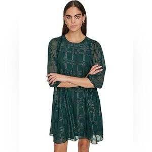 Calvin Klein Collection Green Midi Dress